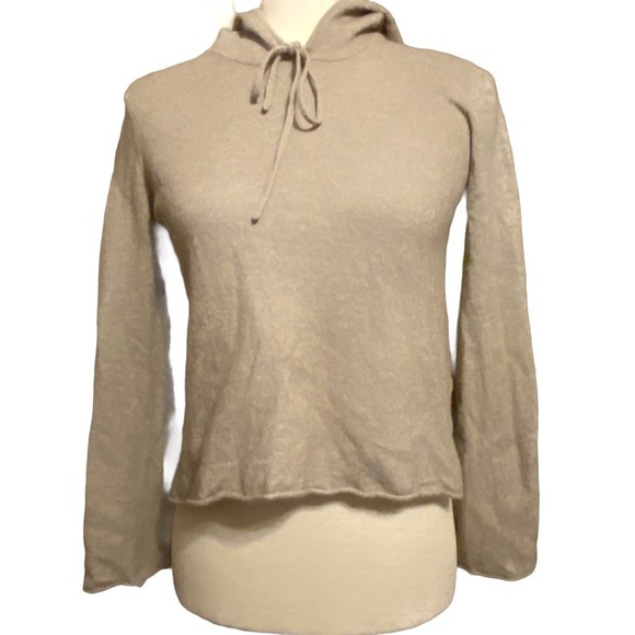 Subtle Luxury cashmere blend hooded‎ sweater small/medium - Picture 1 of 6